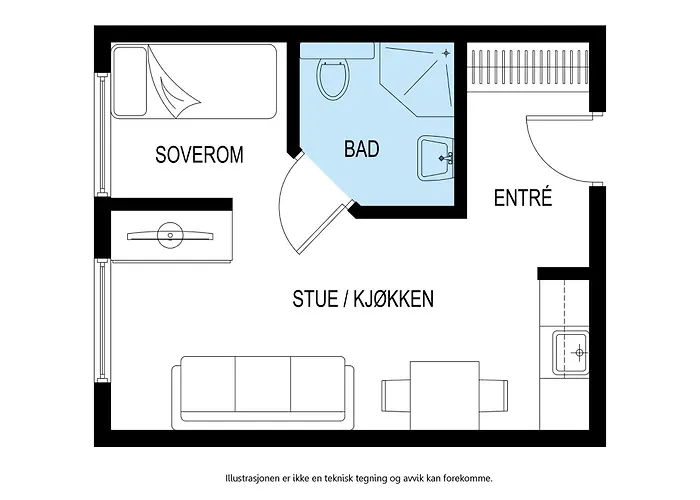 Apartamento Hybelmotell