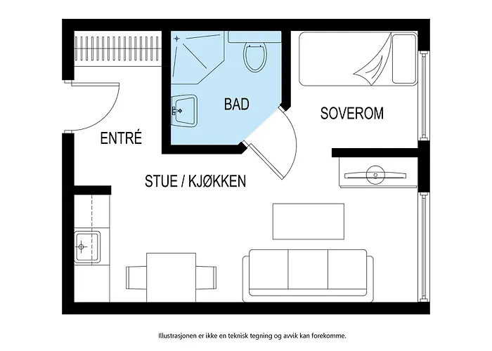 Apartamento Hybelmotell