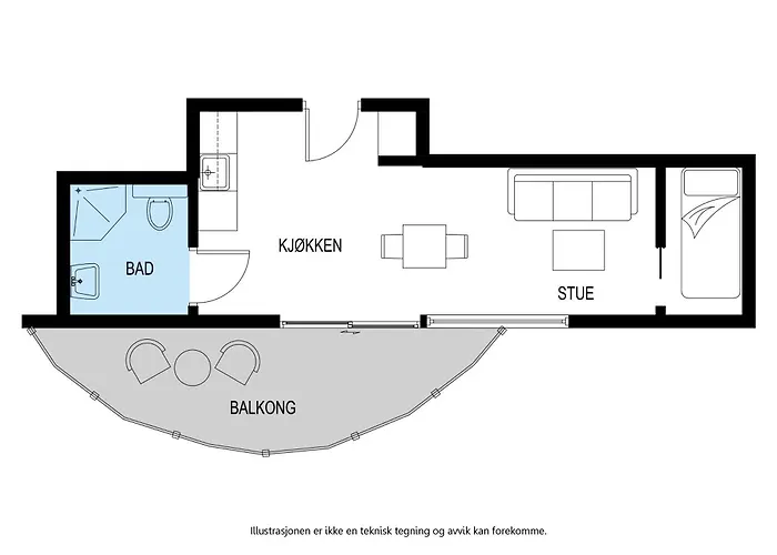Hybelmotell 3* Kongsberg